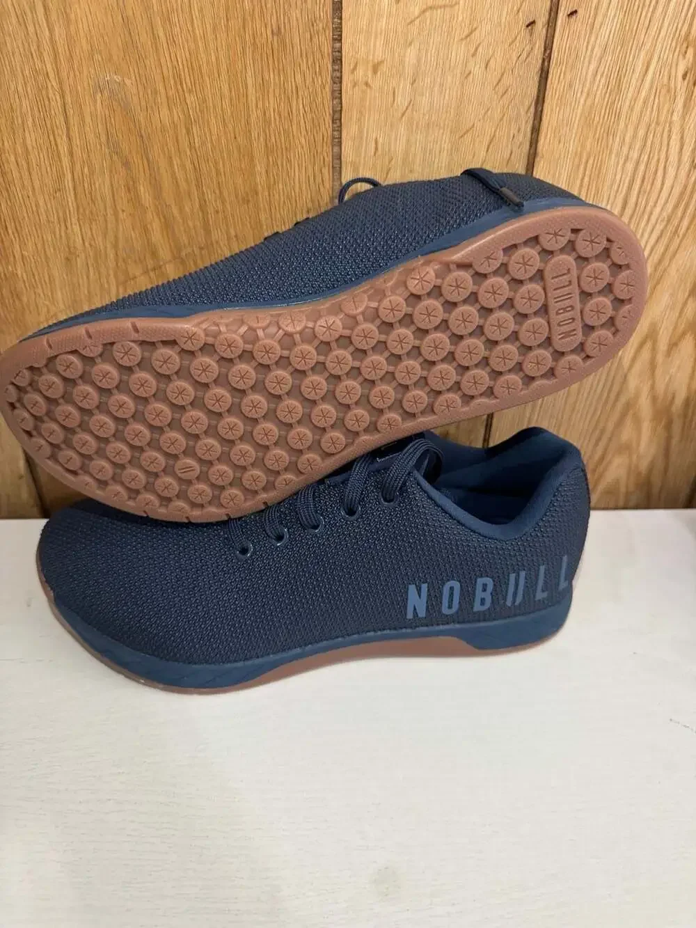 Men's Navy Gum Outwork Shoes